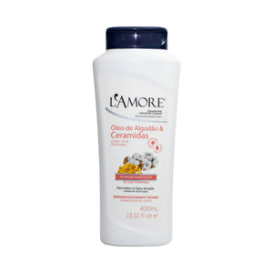 LAmore - Desodorante Corporal - Óleo de Algodão e Ceramidas  - 400ml
