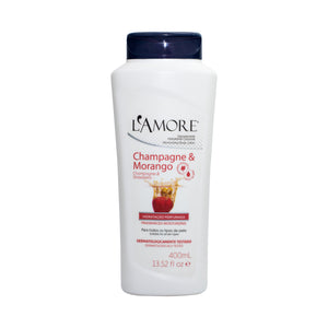 LAmore - Desodorante Corporal - Champagne e Morango  - 400ml