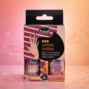 Kit Sos Unhas Roidas 2X9Ml