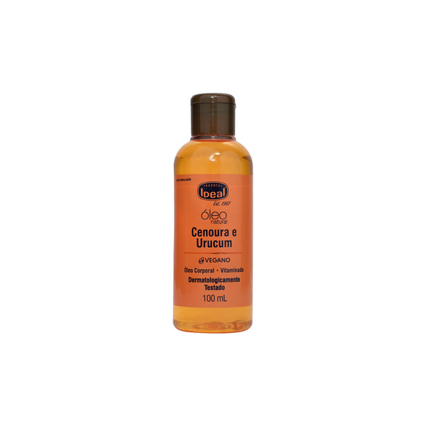 Óleo Puro & Natural - Cenoura e Urucum  - 100mL