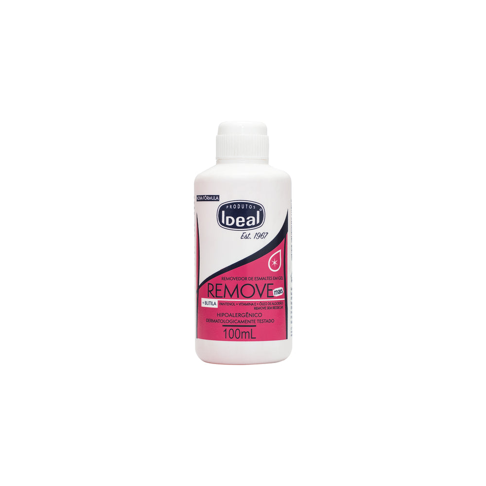 Removedor de Esmaltes em Gel - Remove Mais - 100mL