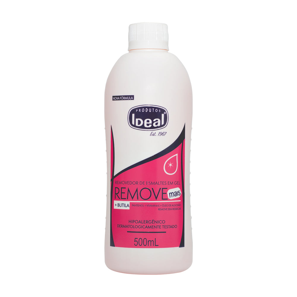 Removedor de Esmaltes em Gel - Remove Mais - 500mL