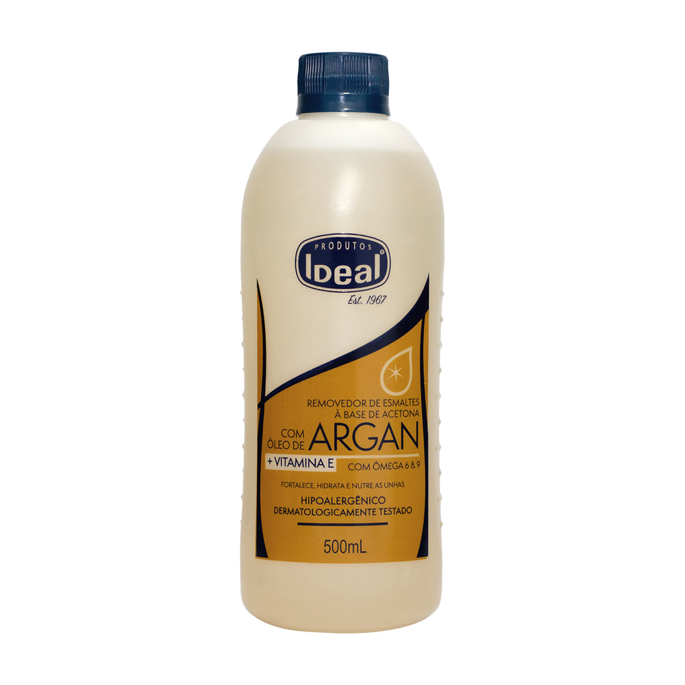 Removedor de Esmaltes com Óleo de Argan  - 500mL