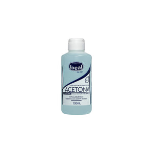 Removedor de Esmaltes com Acetona + Silicone  - 100mL