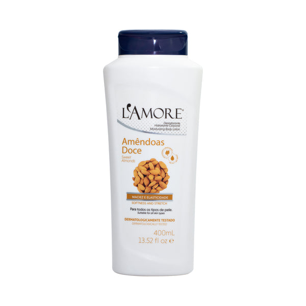 L'Amore - Desodorante Corporal - Amêndoas Doce  - 400mL