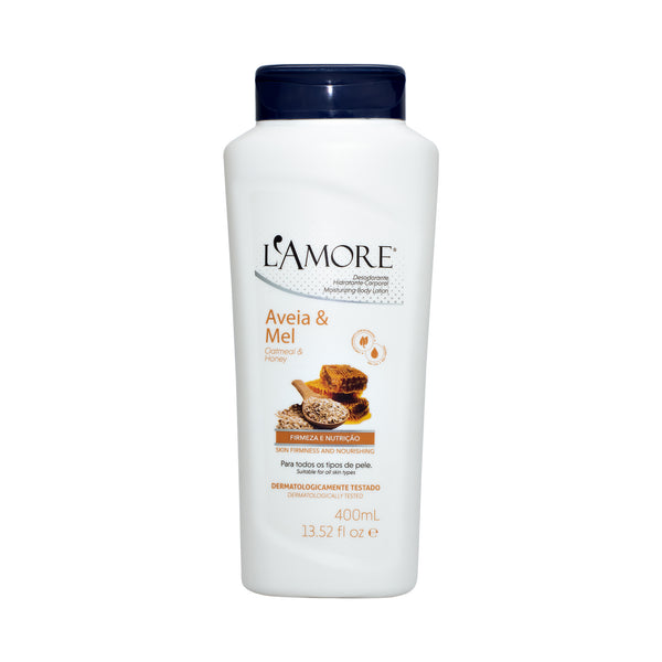 L'Amore - Desodorante Corporal - Aveia e Mel  - 400mL