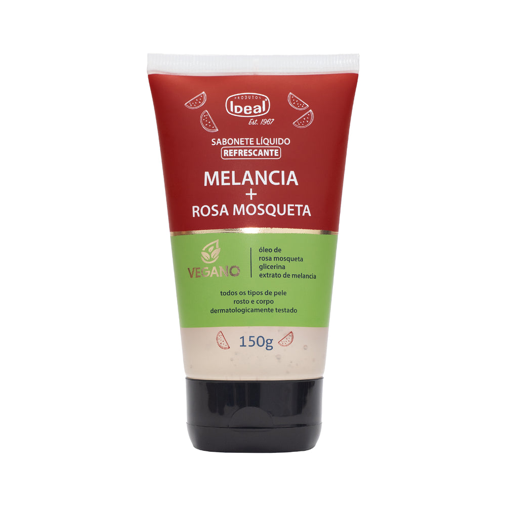 Sabonete Líquido Refrescante Melancia e Rosa Mosqueta - 150mL