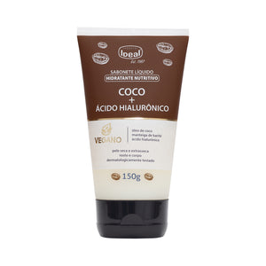 Sabonete Líquido Hidratante Nutritivo Coco e Ácido Hialurônico - 150mL
