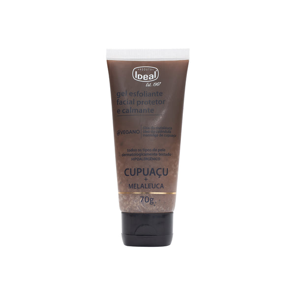 Gel Esfoliante Facial Protetor Calmante Cupuaçu e Melaleuca - 70G