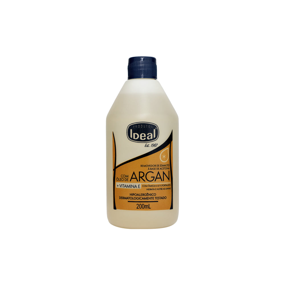 Removedor de Esmaltes com Óleo de Argan  - 200mL