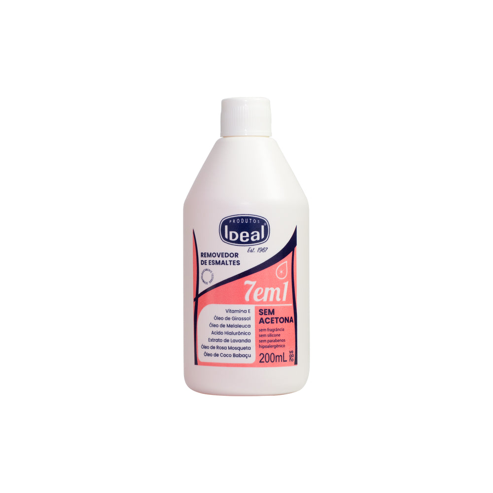 Removedor de Esmaltes 7 em 1 - 200mL