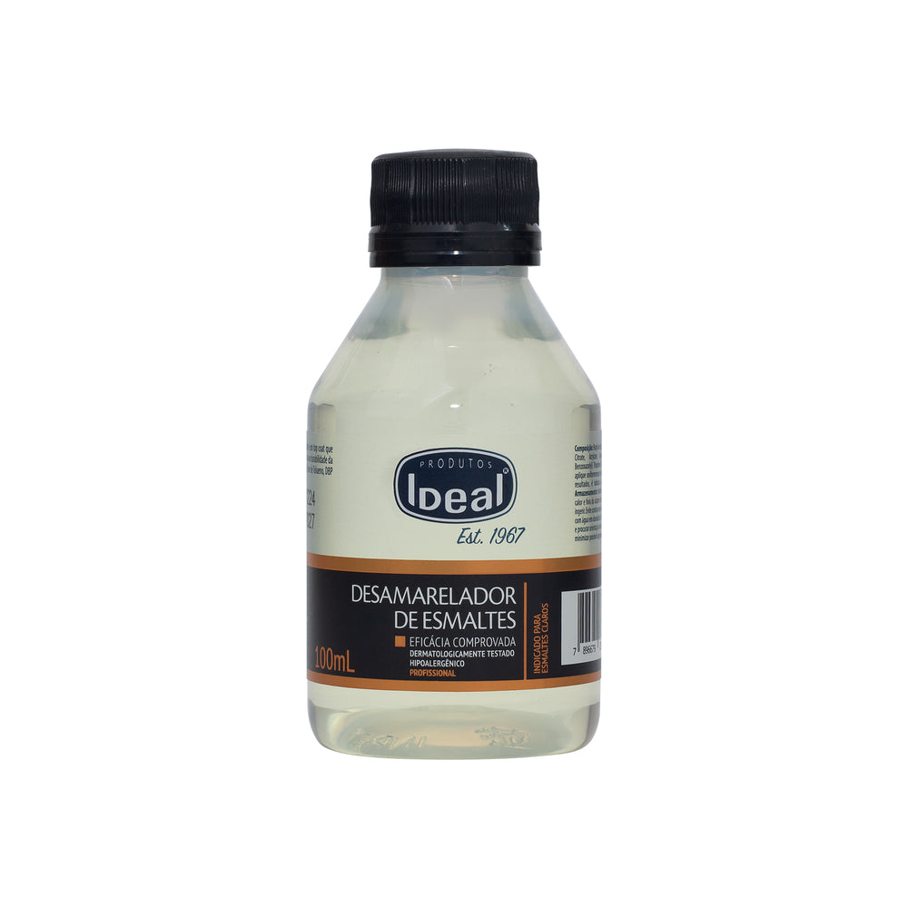 Desamarelador Esmaltes - TOP COAT - 100mL