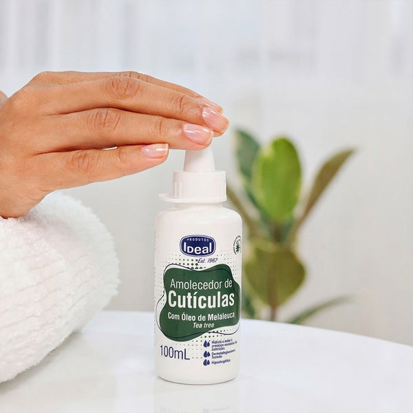 Amolecedor de Cutículas com Óleo Melaleuca - 100mL