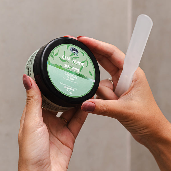 Esfoliante Detox Chá Verde + Gengibre  - 150G