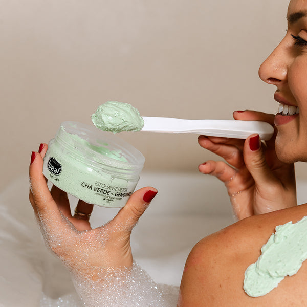 Esfoliante Detox Chá Verde + Gengibre  - 150G