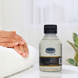 Extra Brilho com Óleo de Argan  - TOP COAT - 100mL