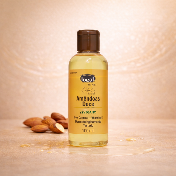 Óleo Puro & Natural - Amêndoas Doce e Vitamina E  - 100mL