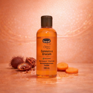 Óleo Puro & Natural - Cenoura e Urucum  - 100mL