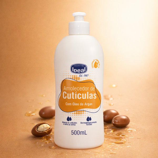 Amolecedor de Cutículas Óleo de Argan  - 500mL