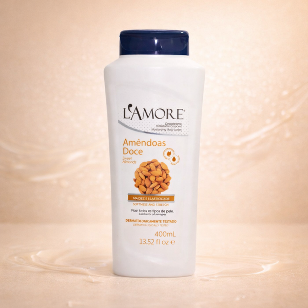 L'Amore - Desodorante Corporal - Amêndoas Doce  - 400mL