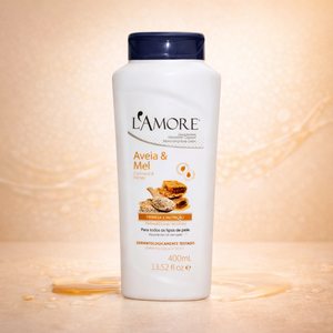 L'Amore - Desodorante Corporal - Aveia e Mel  - 400mL
