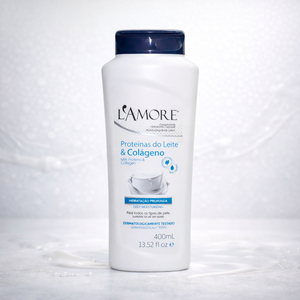 L'Amore - Desodorante Corporal - Proteínas do Leite e Colágeno  - 400mL