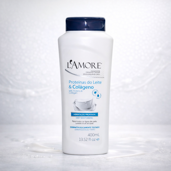 L'Amore - Desodorante Corporal - Proteínas do Leite e Colágeno  - 400mL