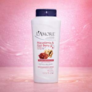 L'Amore - Desodorante Corporal - Macadâmia e Goji Berry  - 400mL