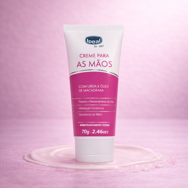 Creme para as Mãos - Uréia e Óleo de Macadâmia - 70g