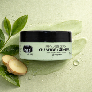 Esfoliante Detox Chá Verde + Gengibre  - 150G