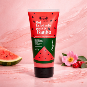Gel Esf.Banho Melancia+Rosa Mosqueta - 200g
