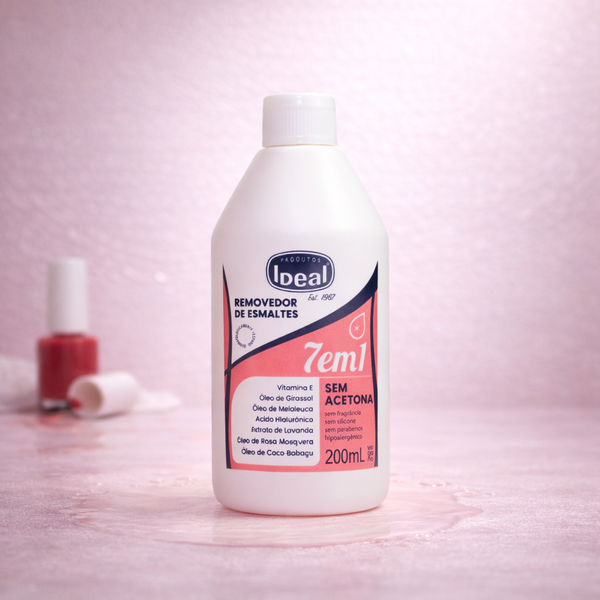 Removedor de Esmaltes 7 em 1 - 200mL