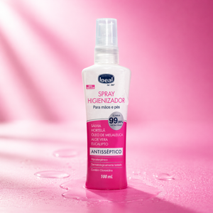 Spray Higienizador para Mãos e Pés - 100mL