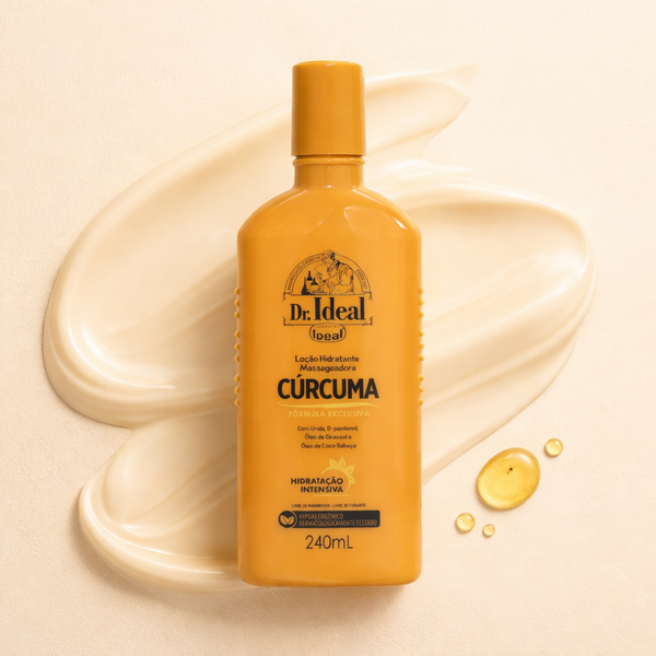 Dr. Ideal - Loção Massageadora Cúrcuma - 240mL