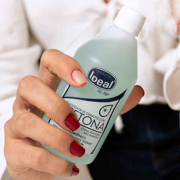 Removedor de Esmaltes com Acetona + Silicone  - 200mL