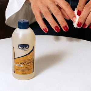 Removedor de Esmaltes com Óleo de Argan  - 500mL